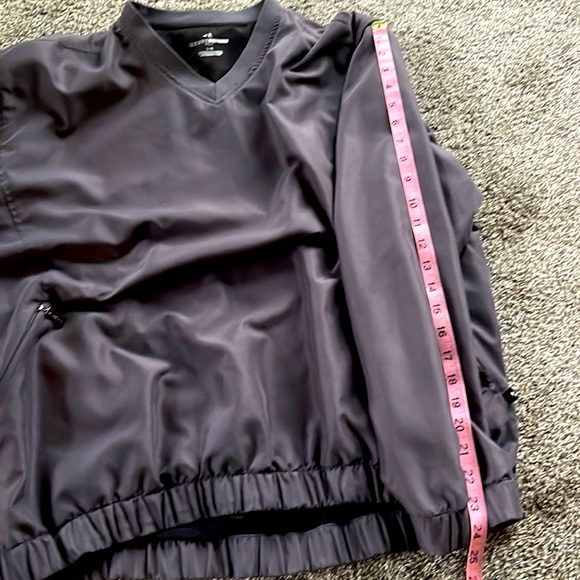 Grand Slam Golf V-neck Pullover, Dark Grey, Size L - Picture 5 of 7